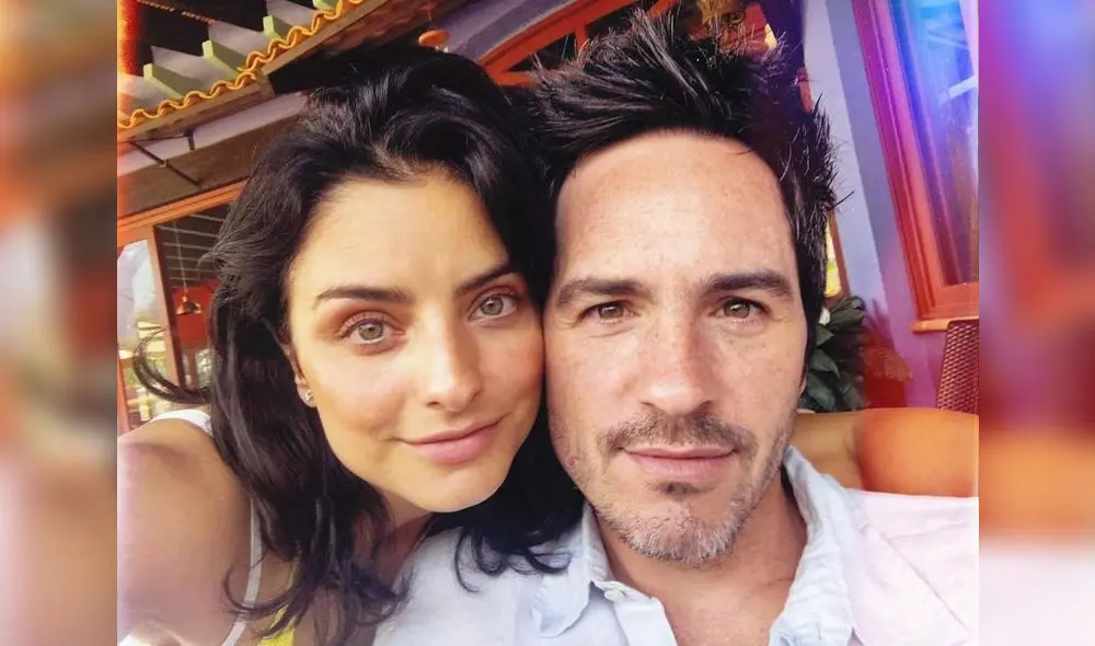 Aislinn Derbez y Mauricio Ochmann.