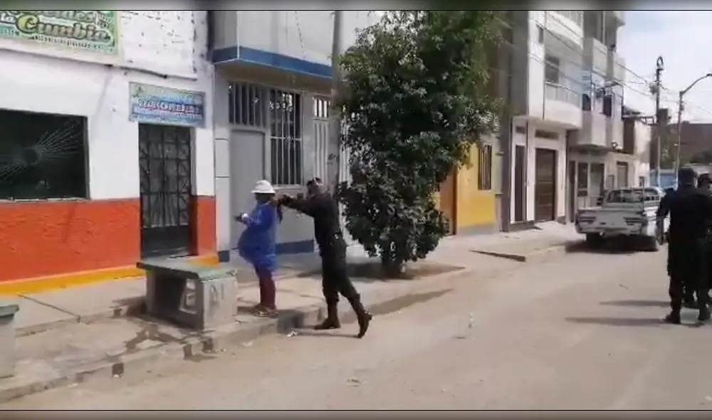 Policía auxilió a mujer