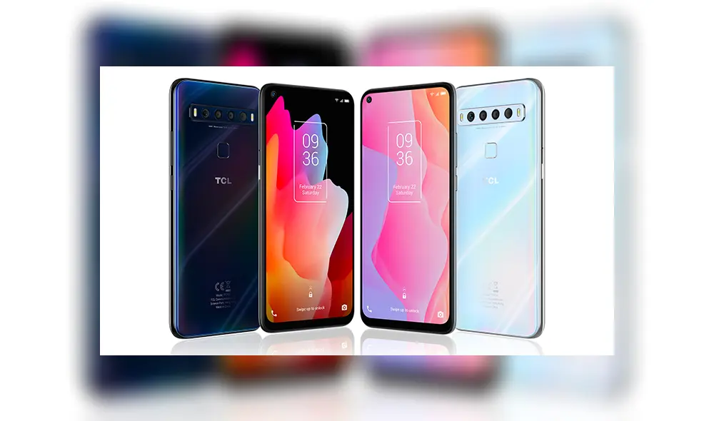 TCL 10L es la versión más económica de esta serie, disponible en dos colores.