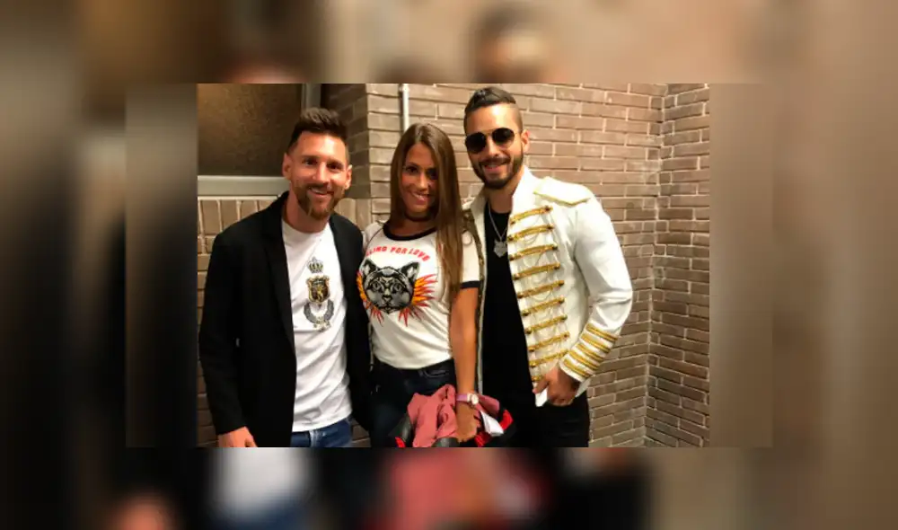 Lionel Messi: “Gracias, parcero Maluma, concierto espectacular” Lionel Messi: “Gracias, parcero Maluma, concierto espectacular”