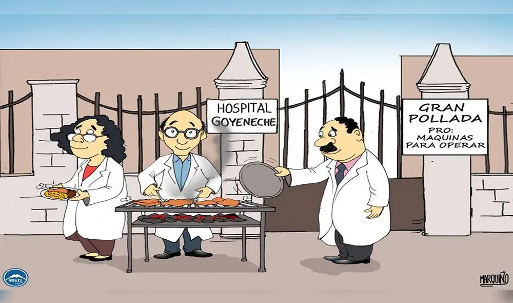 Médicos de Arequipa venderán polladas para reconstruir hospital Goyeneche