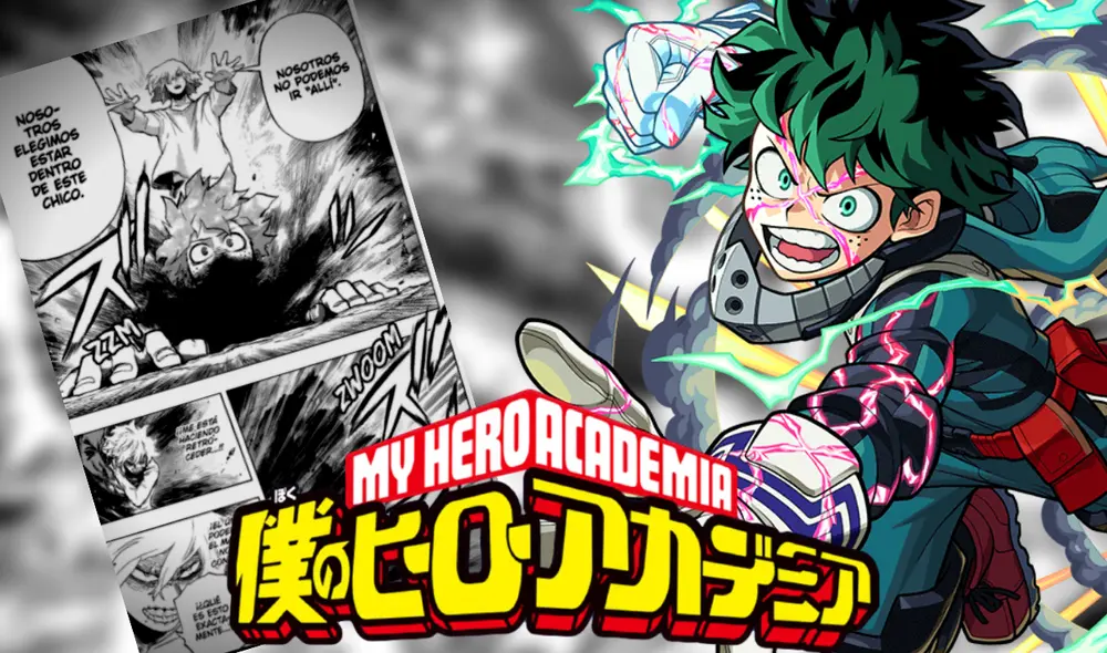 Conoce aquí todos los detalles del último capítulo de My Hero Academia. Foto: Weekly Shonen Jump
