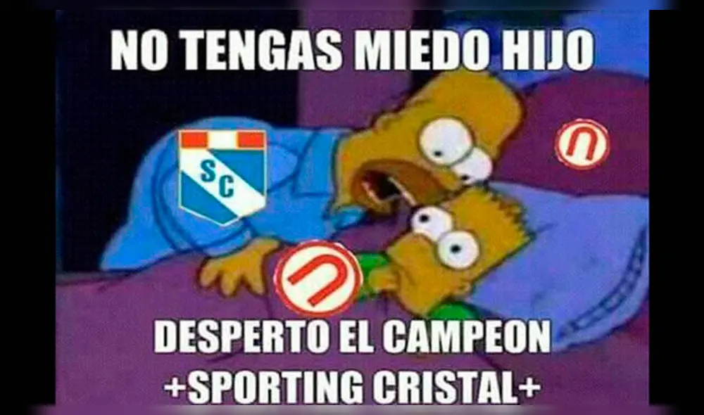 Mira los hilarantes memes de la previa del Sporting Cristal vs Universitario