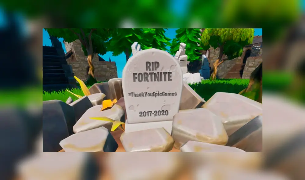 #RIPFortnite se hace tendencia en redes sociales.