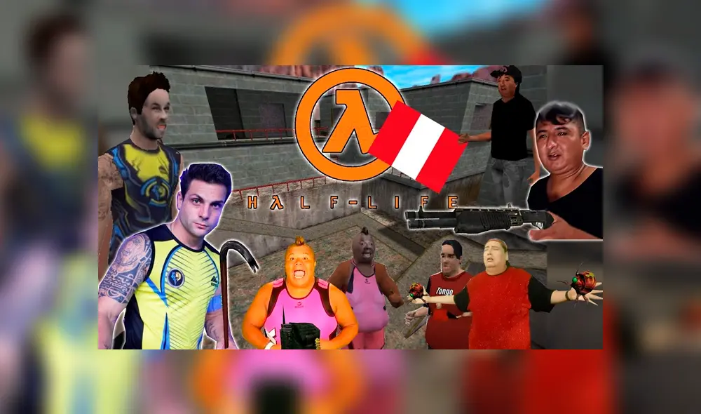 YouTuber coloca a Tapir 590, Nicola Porcella, Tongo y Mayimbu como personajes de Half Life