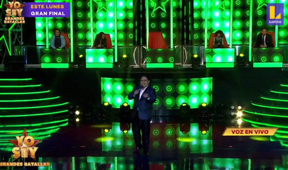Gilberto Santa Rosa es otro de los participantes que logró convencer al jurado y busca triunfar en la gran final. (Foto: Captura Latina)