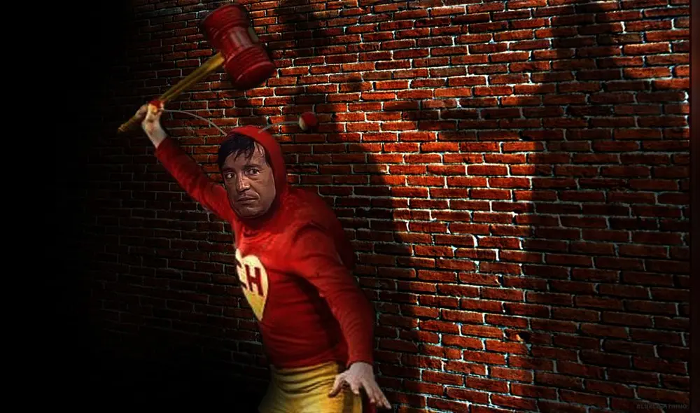 'El Chapulín Colorado' utilizaba su chipote chillón para abatir a los criminales de México. (Foto: Televisa) 'El Chapulín Colorado' utilizaba su chipote chillón para abatir a los criminales de México. (Foto: Televisa)