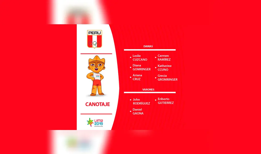 Conoce a todos los deportistas peruanos que nos representan en los Juegos Panamericanos Lima 2019.