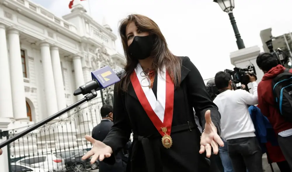 Carmen Omonte considera que vacancia presidencial no es oportuna. Foto: Antonio Melgarejo/La República. Carmen Omonte considera que vacancia presidencial no es oportuna. Foto: Antonio Melgarejo/La República.