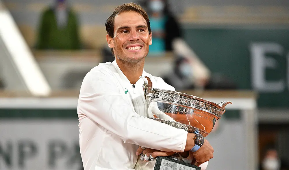 Rafael Nadal alcanzó a Roger Federer con 20 títulos de Grand Slam. Foto: AFP
