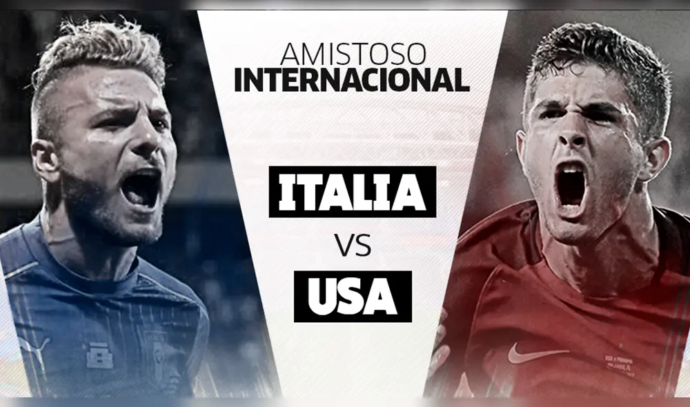 Italia, con gol agónico, venció 1-0 a Estados Unidos por Fecha FIFA 2018 [RESUMEN]