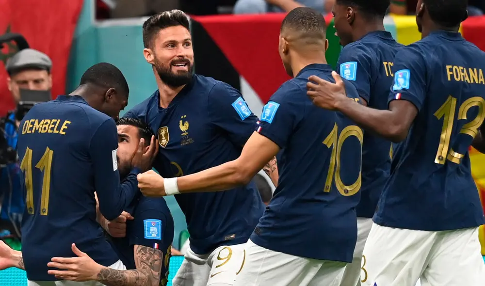 La selección francesa consiguió su pase a la gran final del Mundial Qatar 2022. Foto: EFE