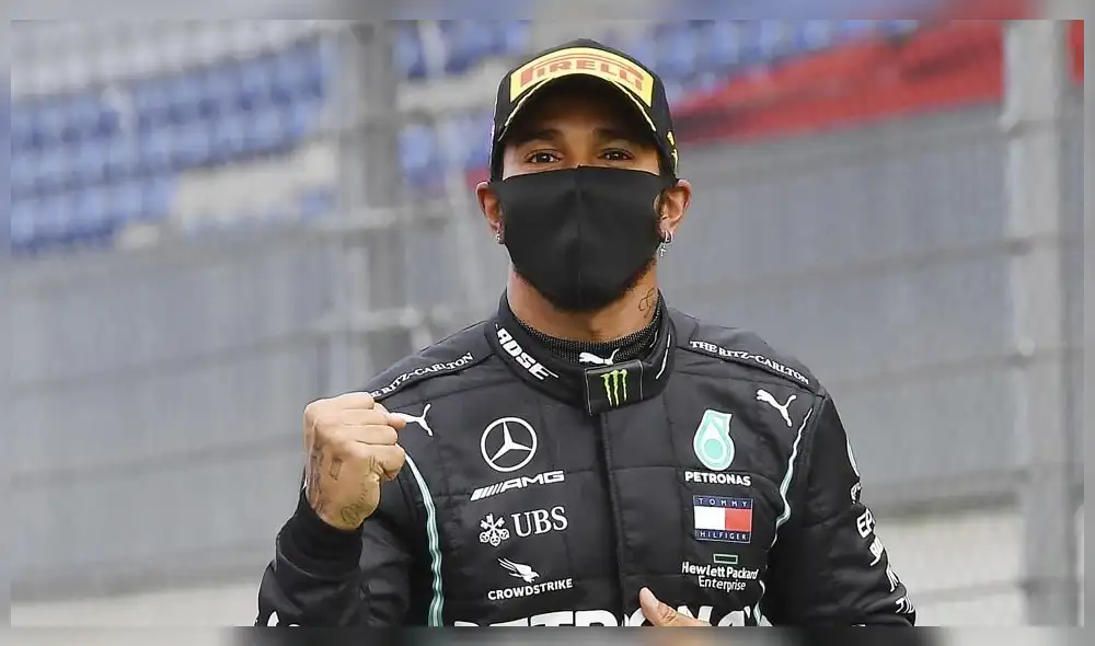 Lewis Hamilton fue el ganador de la segunda fecha del Gran Premio Estiria 2020. Foto AP.