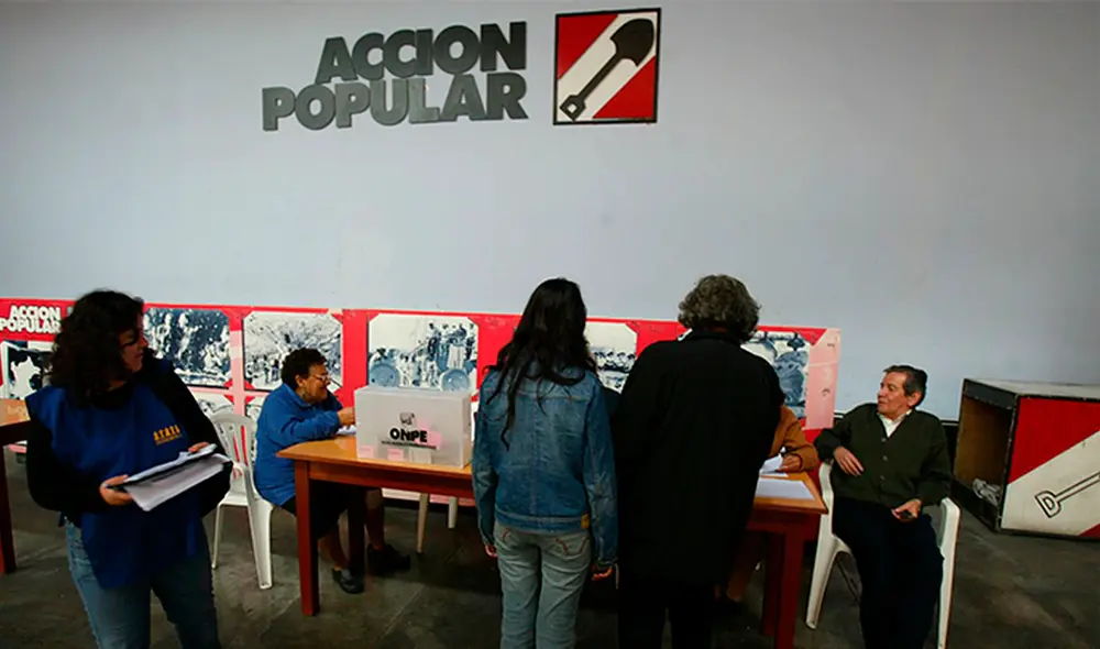 Acción Popular. Foto: Andina Acción Popular. Foto: Andina