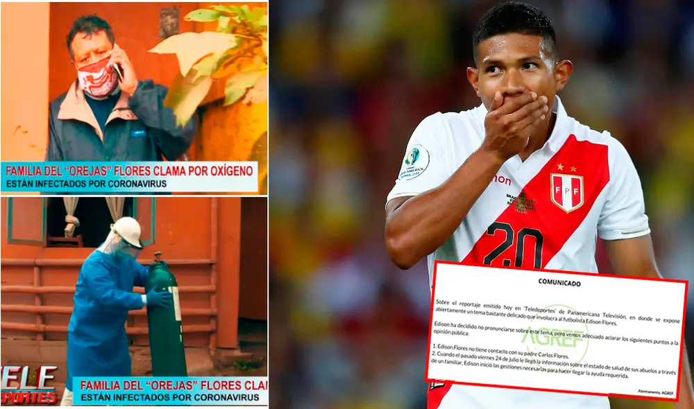Edison Flores no tiene contacto con su padre, pero inició gestiones para ayudar a su familia. | Foto: Teledeportes / EFE