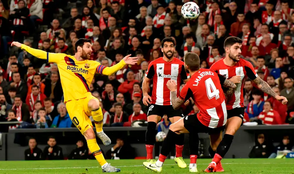 Sigue aquí EN VIVO y EN DIRECTO el partido Barcelona vs. Athletic Bilbao por los cuartos de final de la Copa del Rey 2019-2020. | Foto: EFE Sigue aquí EN VIVO y EN DIRECTO el partido Barcelona vs. Athletic Bilbao por los cuartos de final de la Copa del Rey 2019-2020. | Foto: EFE