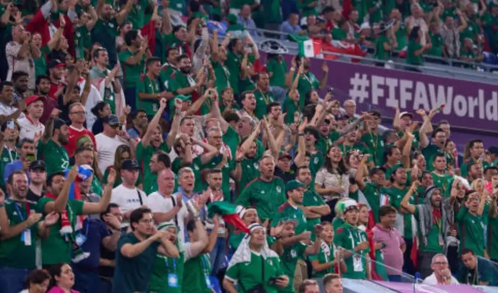 México es investigado por la FIFA debido a los cánticos realizados por su hinchada en el encuentro contra Polonia. Foto: AFP México es investigado por la FIFA debido a los cánticos realizados por su hinchada en el encuentro contra Polonia. Foto: AFP