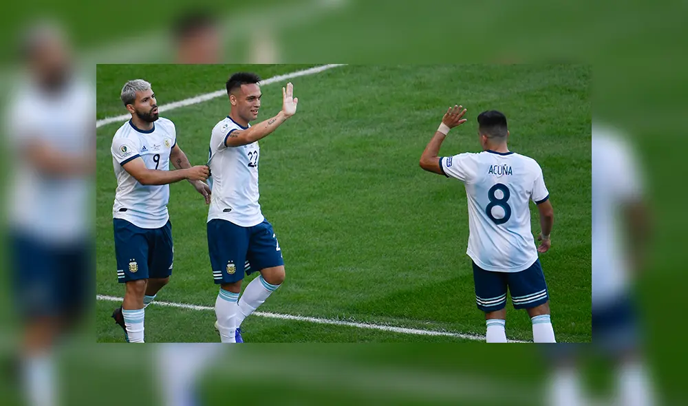 Argentina venció 2-0 a Venezuela en los cuartos de final de la Copa América 2019. (Foto: AFP)