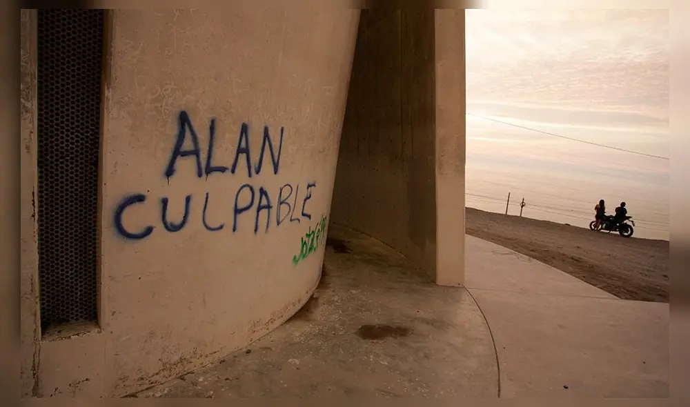 Caso Odebrecht: Realizan pintas con mensajes dedicados a Alan García en la imagen de Cristo del Pacífico| FOTOS Caso Odebrecht: Realizan pintas con mensajes dedicados a Alan García en la imagen de Cristo del Pacífico| FOTOS