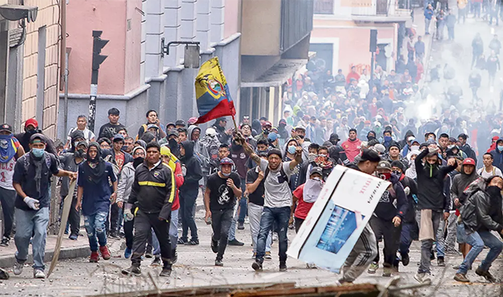 Protestas en Ecuador Protestas en Ecuador