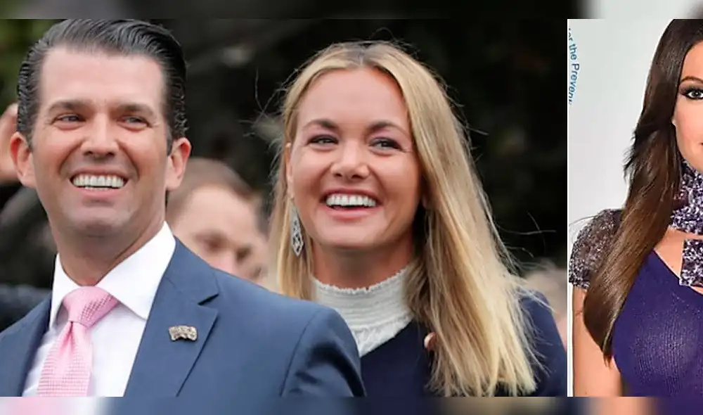 Donald Trump Jr. olvida a su esposa con sensual presentadora latina [FOTOS]