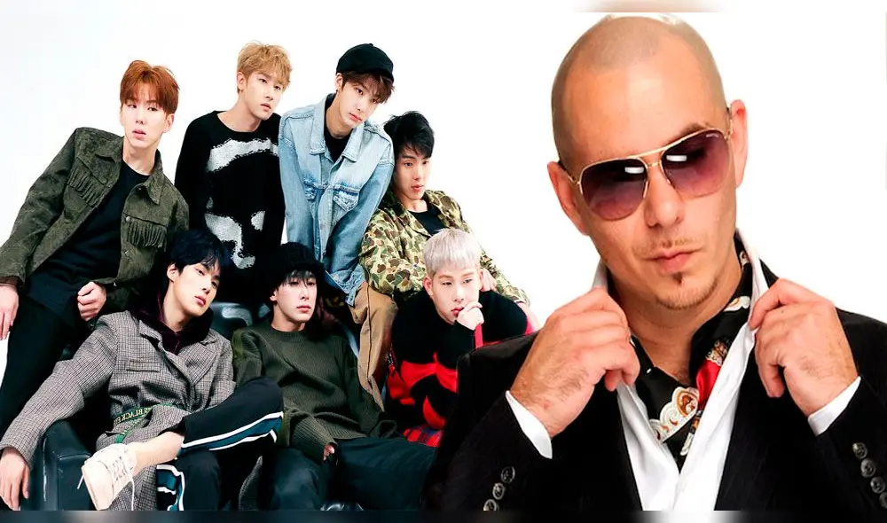 Monsta X y Pitbull