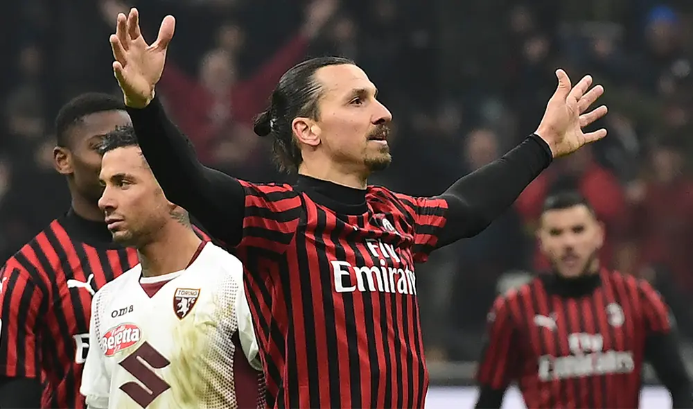 Zlatan Ibrahimovic hace gran gesto para los afectados por el CONVID-19 en Italia. Foto: AFP Zlatan Ibrahimovic hace gran gesto para los afectados por el CONVID-19 en Italia. Foto: AFP