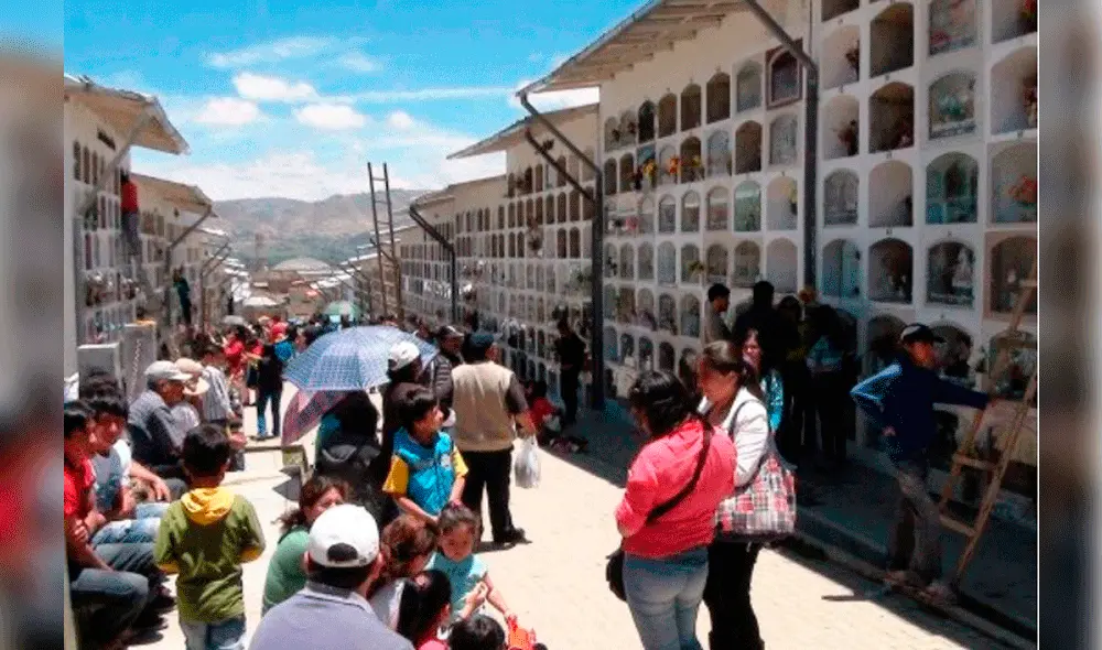 El cementerio de Cajamarca no tiene capacidad para los entierros. Foto Cortesía.