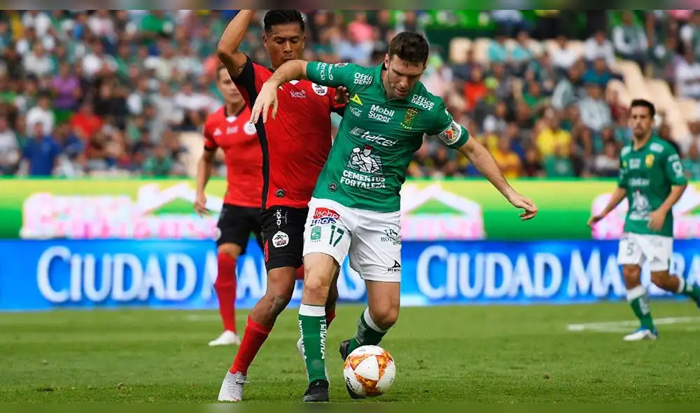 León con Pedro Aquino cayó 0-1 ante Lobos BUAP por la Liga MX [RESUMEN]
