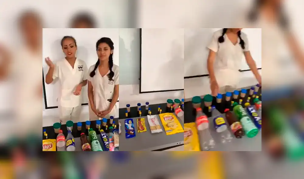 Facebook viral: expertos revelan la cantidad exacta de azúcar, sal y grasas que existe en las gaseosas y galletas [VIDEO] 