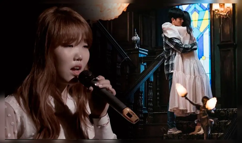 Lee Soo Hyun de AKMU canta 'In Your Time' para el OST  de It’s okay to not be okay  Crédito: fotocomposición