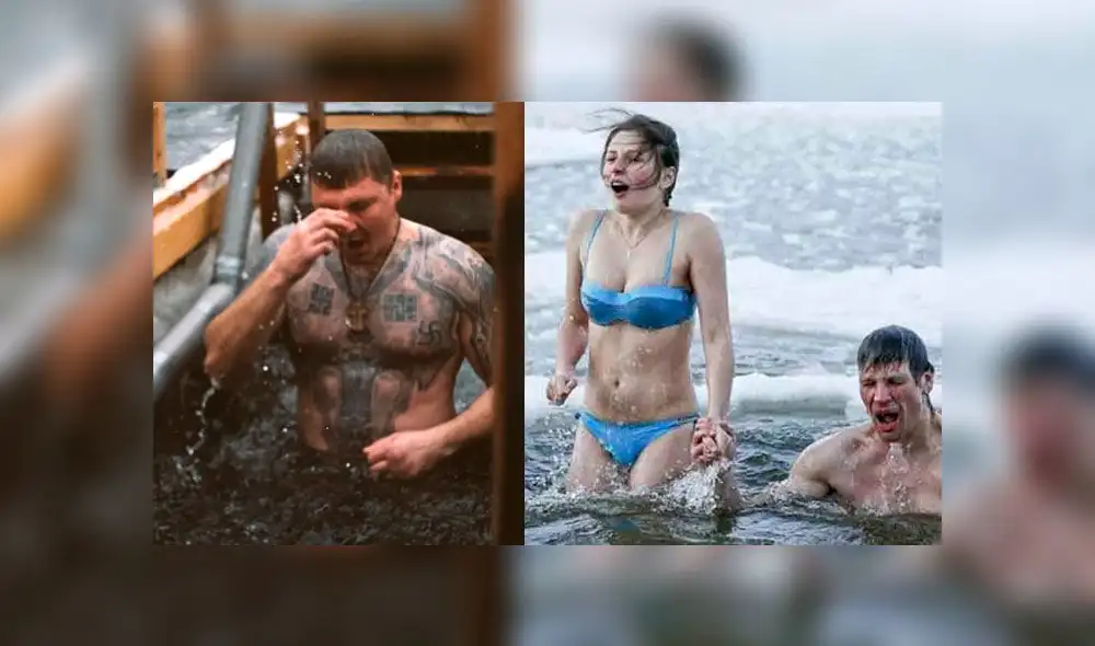Qué es la Epifanía y por qué miles de rusos se zambullen en aguas congeladas [VIDEO]
