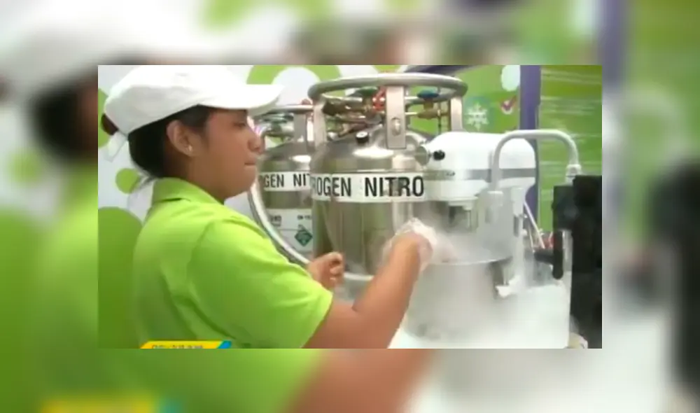 YouTube viral: crean helados hechos a base de nitrógeno líquido y miles ya quieren probarlo