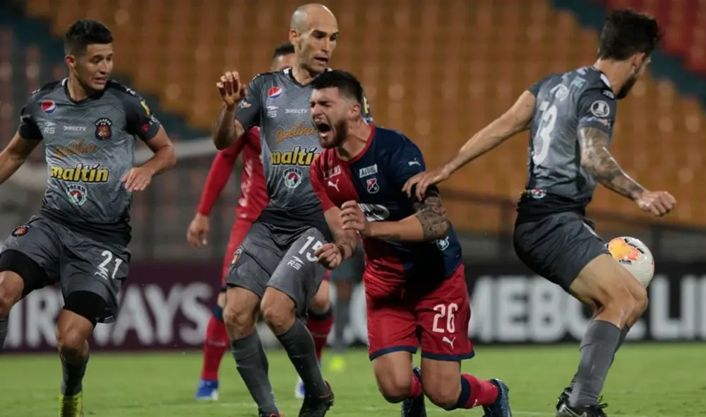 Caracas y DIM se vuelven a ver las caras por Copa Libertadores 2020. Foto: EFE Caracas y DIM se vuelven a ver las caras por Copa Libertadores 2020. Foto: EFE