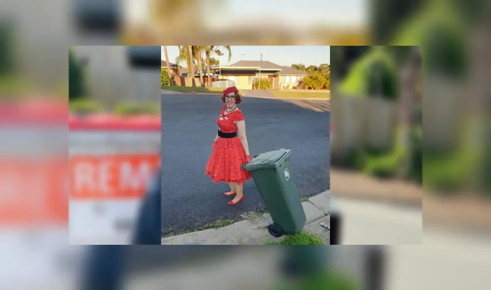 Desliza a la izquierda para ver más fotografías de otros usuarios que se animaron a disfrazarse para botar la basura. (Foto: Facebook) Desliza a la izquierda para ver más fotografías de otros usuarios que se animaron a disfrazarse para botar la basura. (Foto: Facebook)