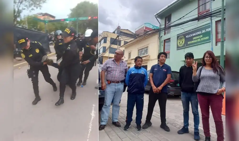 Ciudadanos permanecieron dos días detenidos. Foto: Alexander Flores/URPI-LR Ciudadanos permanecieron dos días detenidos. Foto: Alexander Flores/URPI-LR