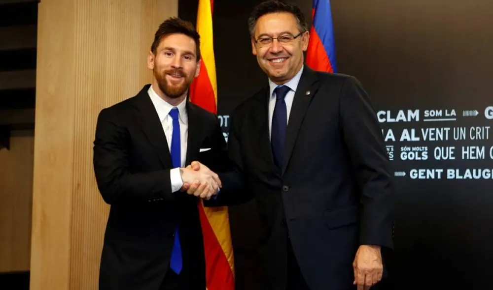 José María Bartome aseguró que Lionel Messi seguirá en Barcelona. | Foto: EFE