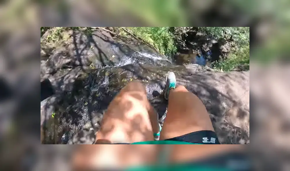 Joven intentaba escalar una roca mientras filmaba con su celular, sin imaginar que un fatal descuido cambiaría su vida para siempre