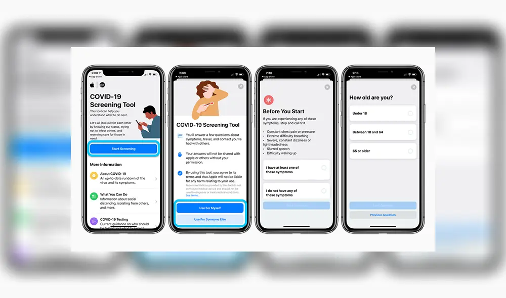 Cómo iniciar el proceso de detección del COVID-19.
