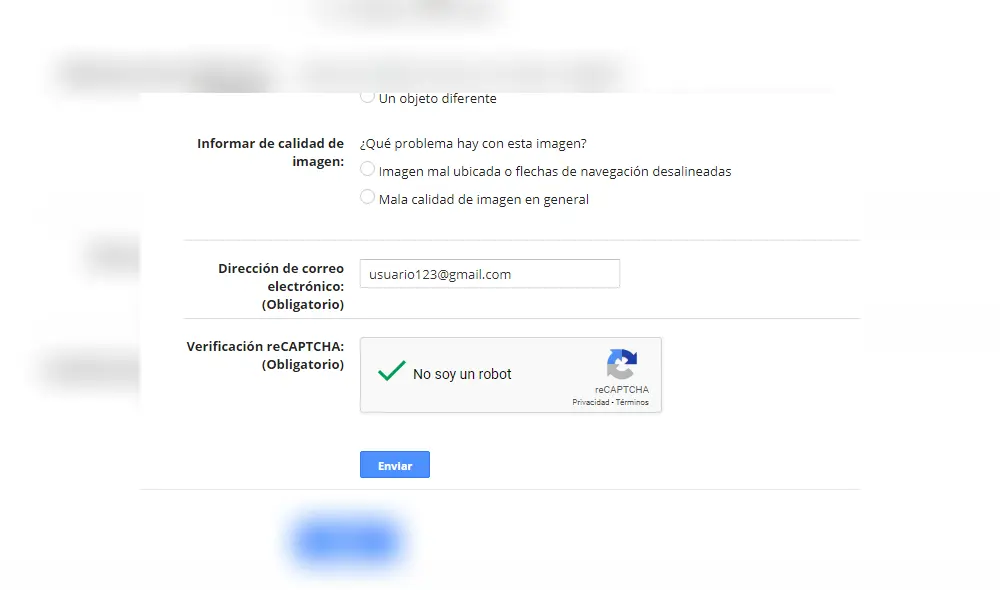 Desliza para ver los pasos para censurar tu casa de Google Maps. Foto: Captura.