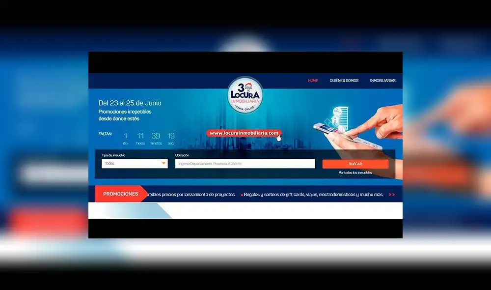 Una buena oportunidad: 3 días de Locura Inmobiliaria