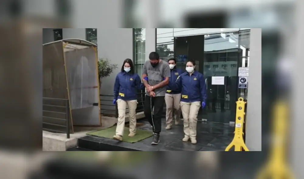 De acuerdo a las autoridades, el detenido cuenta con antecedentes penales por otros delitos. Foto: PDI/redes sociales De acuerdo a las autoridades, el detenido cuenta con antecedentes penales por otros delitos. Foto: PDI/redes sociales