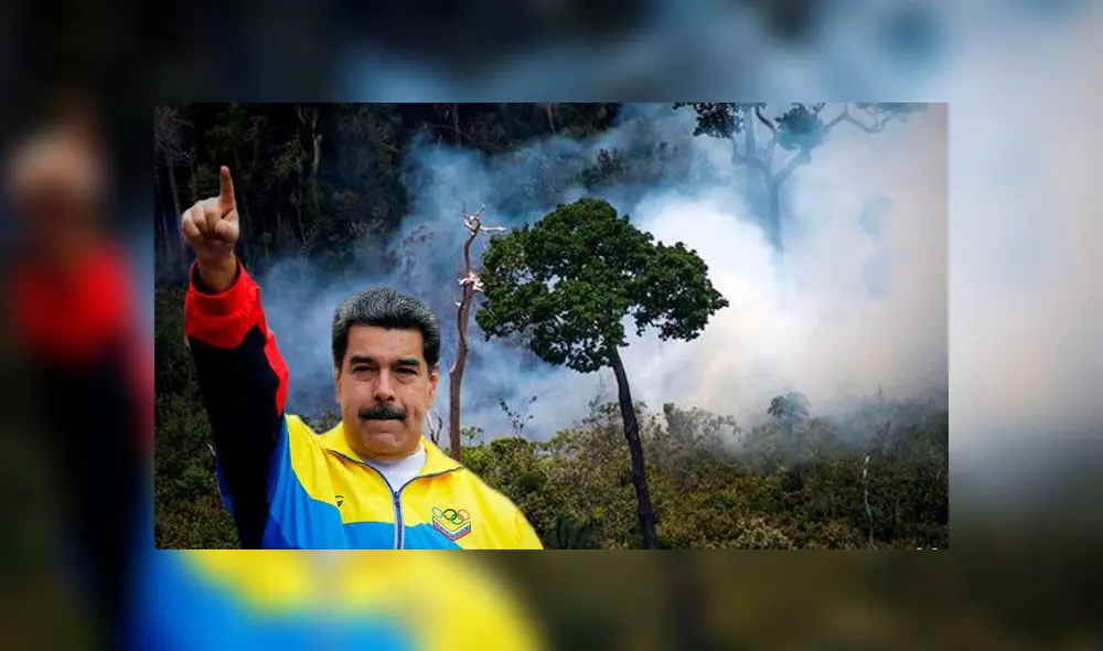 En un mensaje difundido por el régimen Venezuela muestra su apoyo por incendios. Foto: composición. En un mensaje difundido por el régimen Venezuela muestra su apoyo por incendios. Foto: composición.