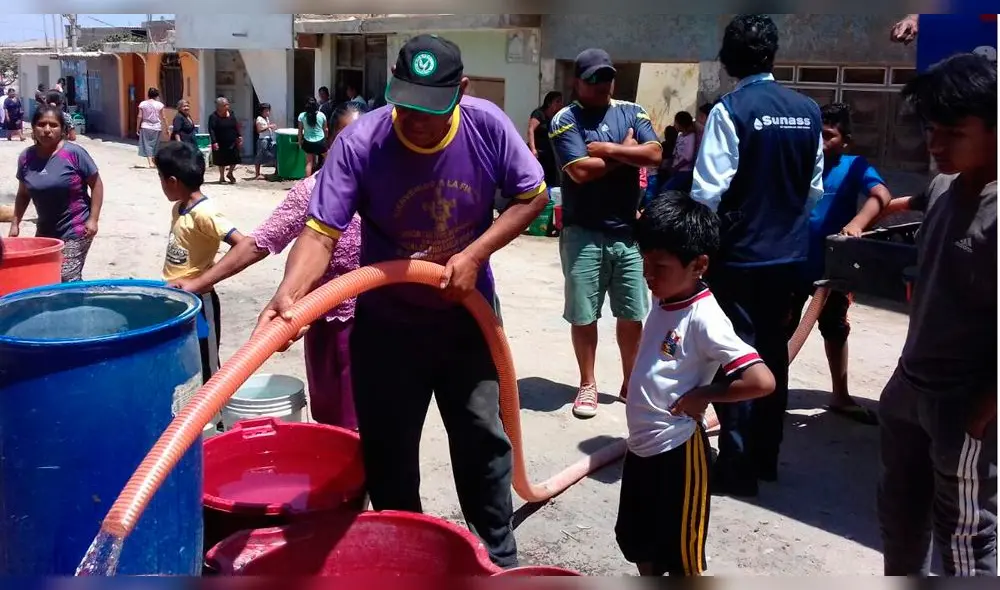 Sunass verifica abastecimiento de agua Sunass verifica abastecimiento de agua