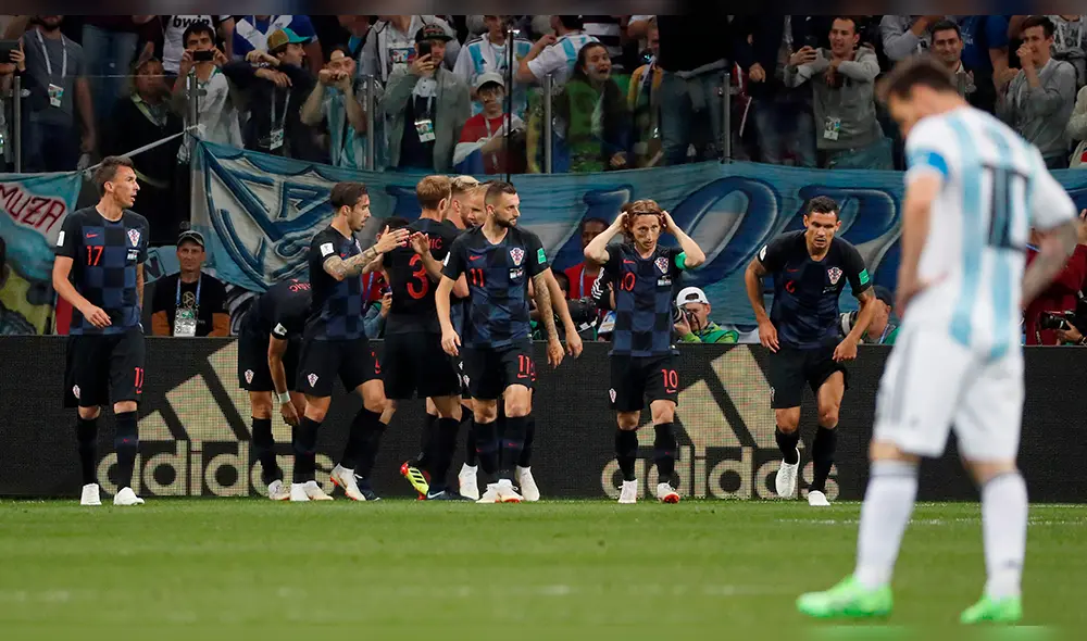 Argentina cayó goleado ante Croacia y está casi fuera de Rusia 2018 [GOLES]