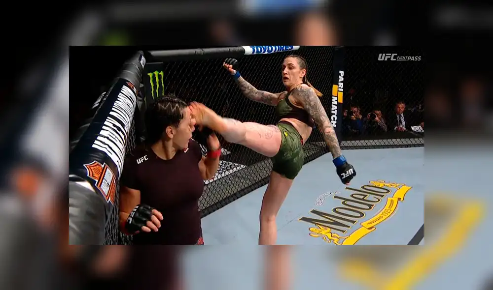 UFC 232 EN VIVO: una de las peleas preliminares termina con un extraño desenlace [VIDEO]