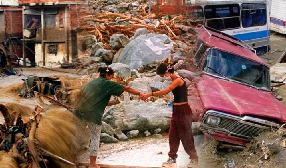 ¿Cómo se originó la tragedia de Vargas? Foto: composición LR/El Universal/BBC Mundo