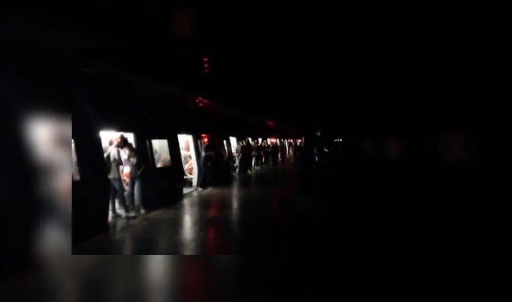 Apagón en Venezuela. Foto: El Nacional.