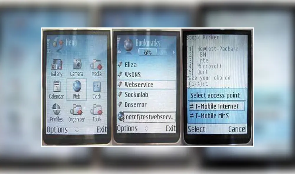 El dispositivo usaba el sistema operativo Symbian OS 6.1. Foto: Vandal.