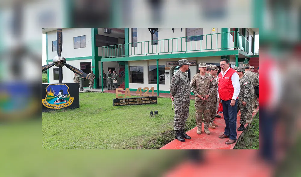Ministro de Defensa inspeccionó instalaciones militares en Iquitos [FOTOS] 